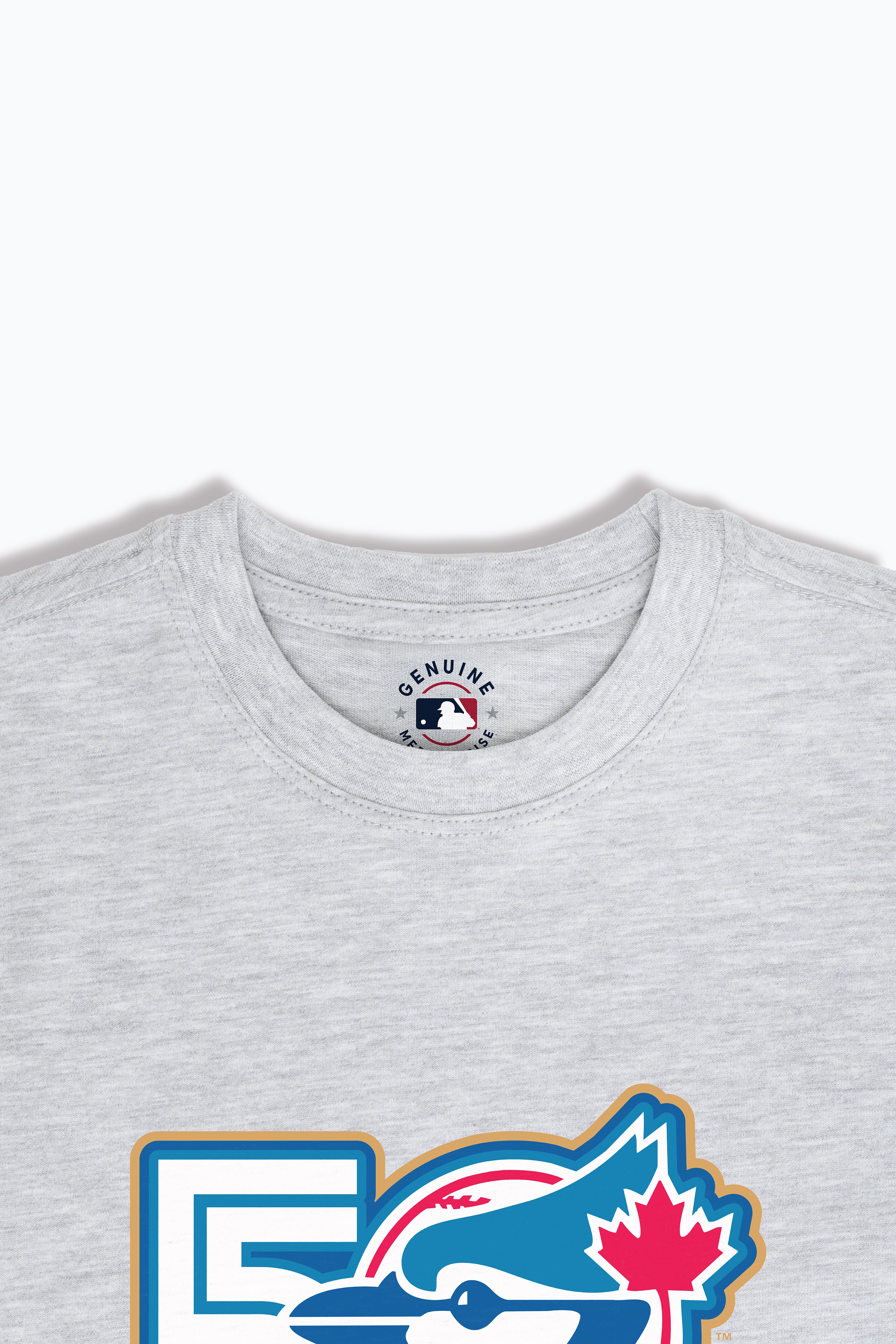 Toronto Blue Jays T-Shirt MLB 50th Anniversary Adult Tee, Soft Cloud Wash Cotton T-shirt, Unisex XS-XXL