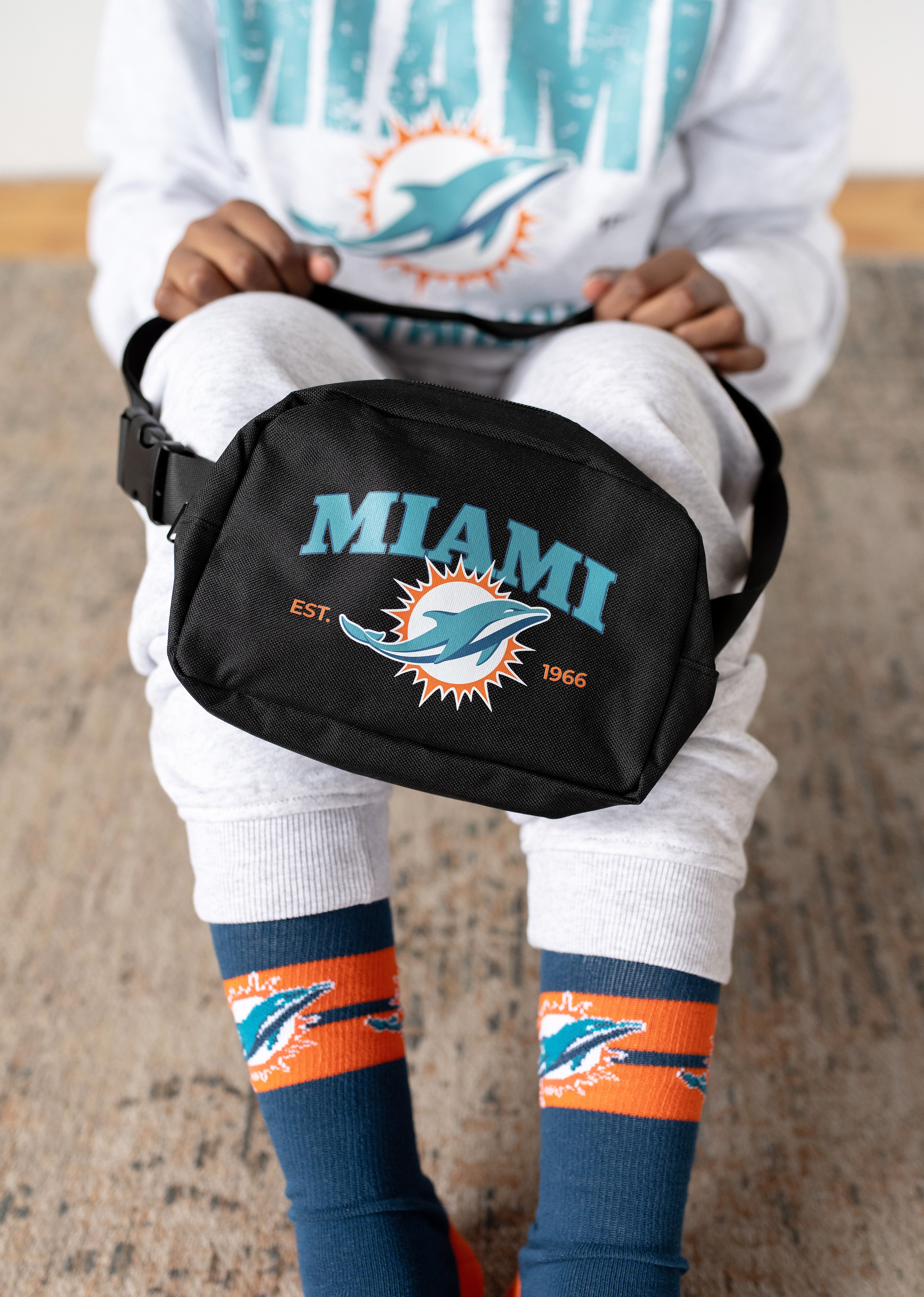 NFL Miami Dolphins Belt Bag