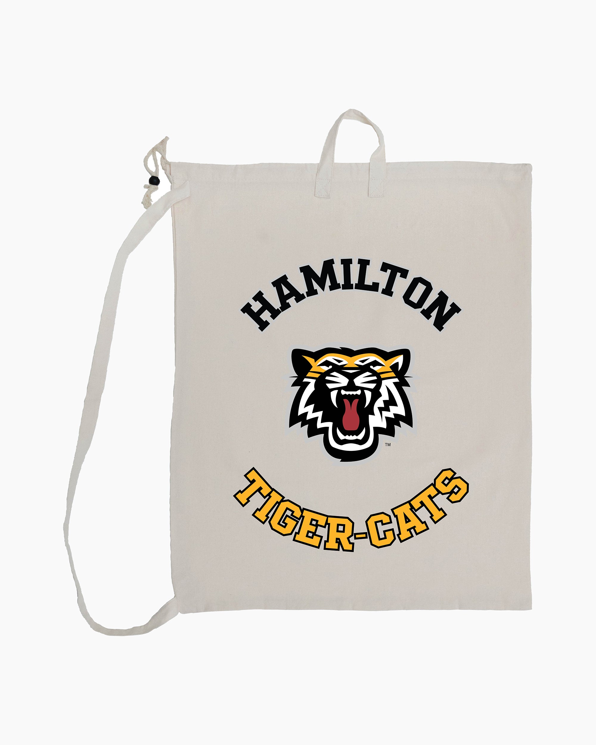 CFL Canvas Travel Laundry Bag With Drawstring and Shoulder Strap