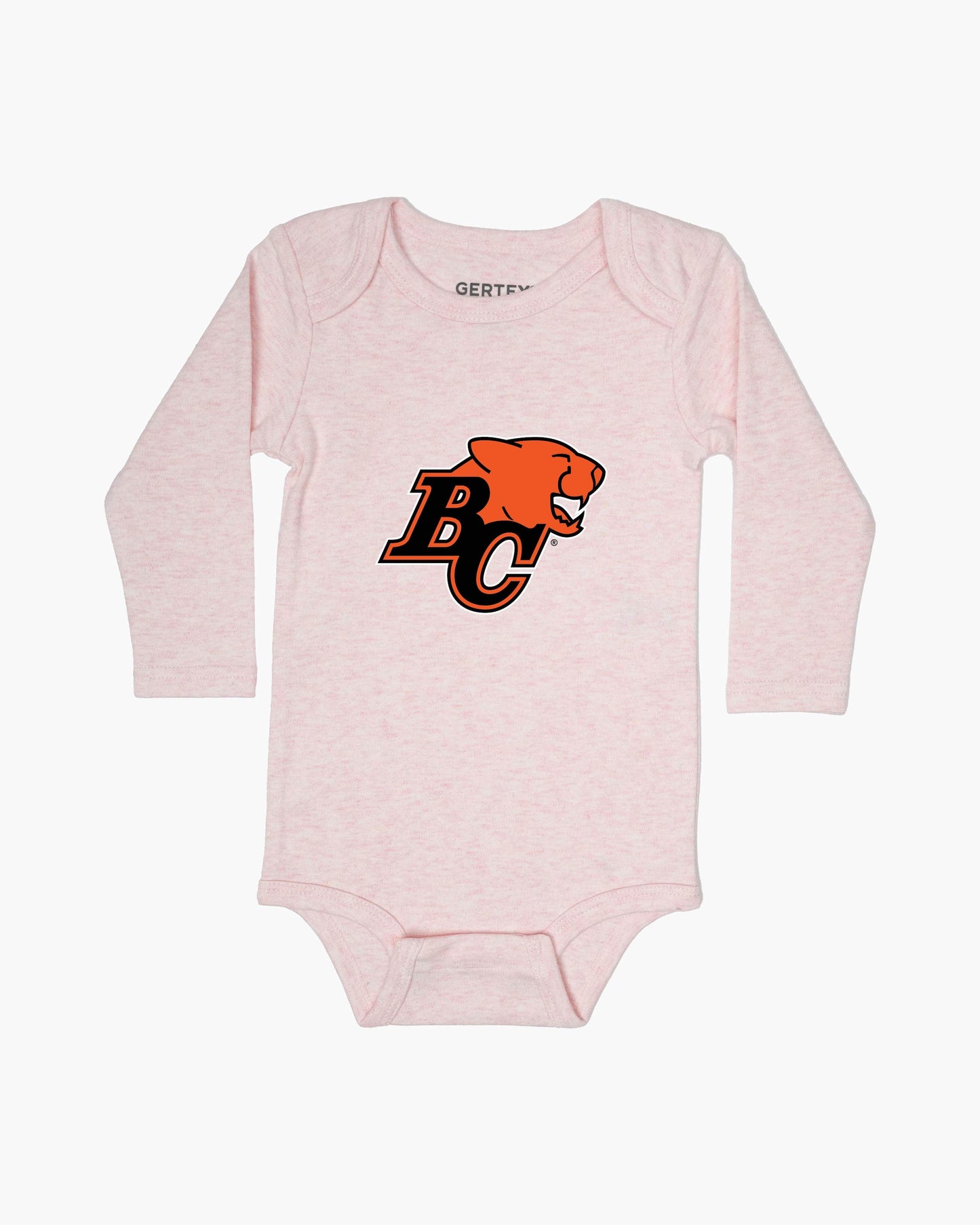 CFL Team Pink Organic Baby Long Sleeve Bodysuit