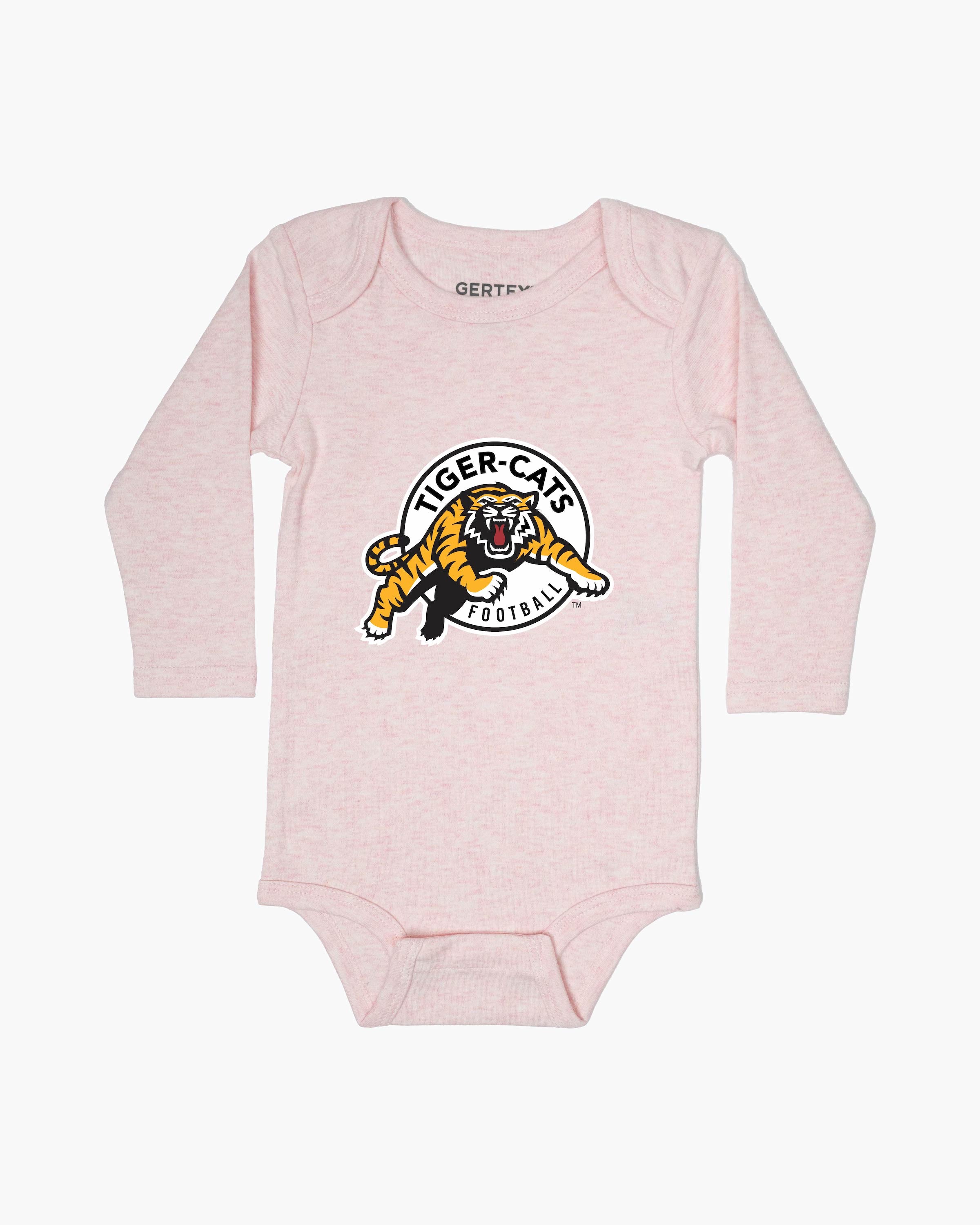 CFL Team Pink Organic Baby Long Sleeve Bodysuit