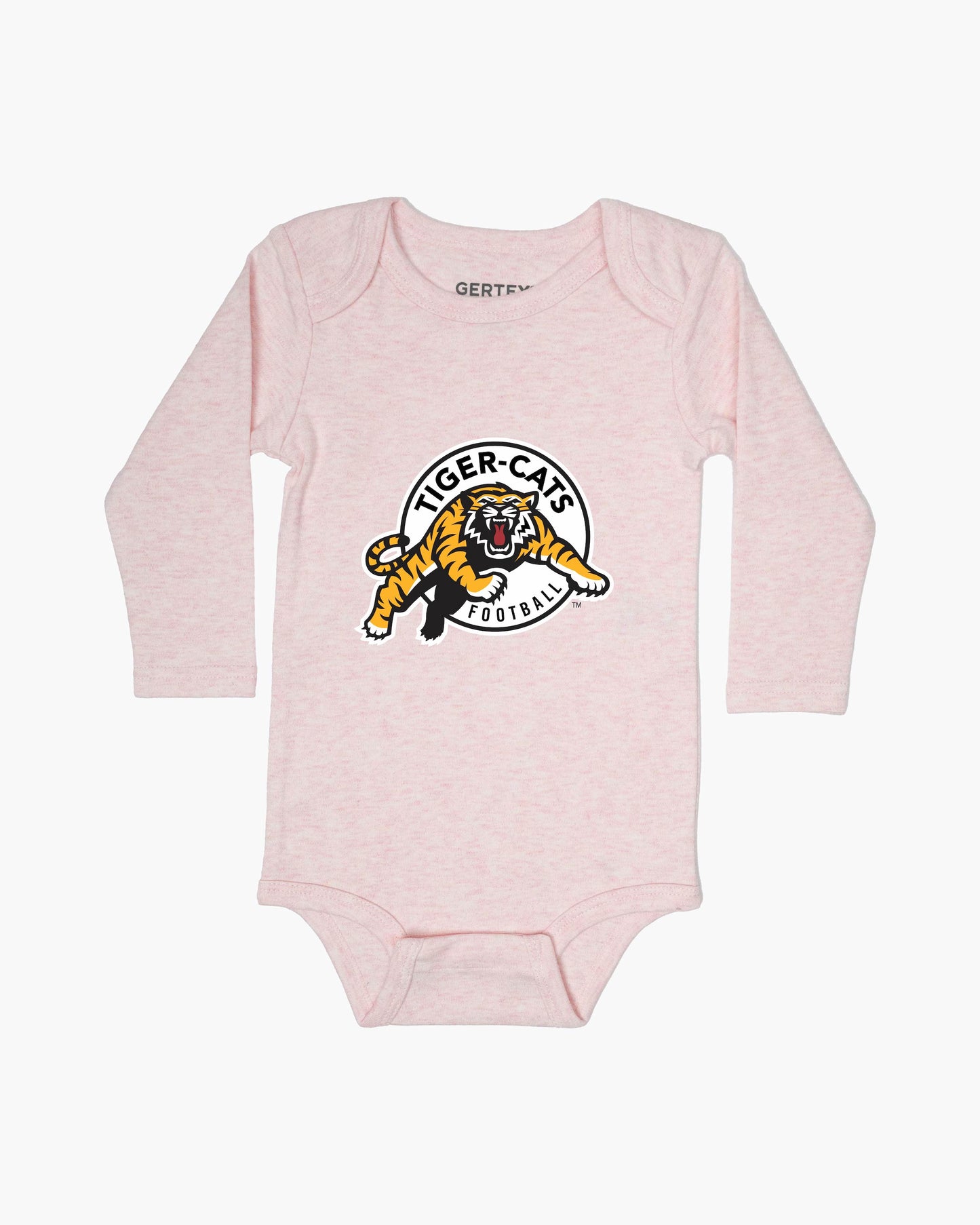 CFL Team Pink Organic Baby Long Sleeve Bodysuit