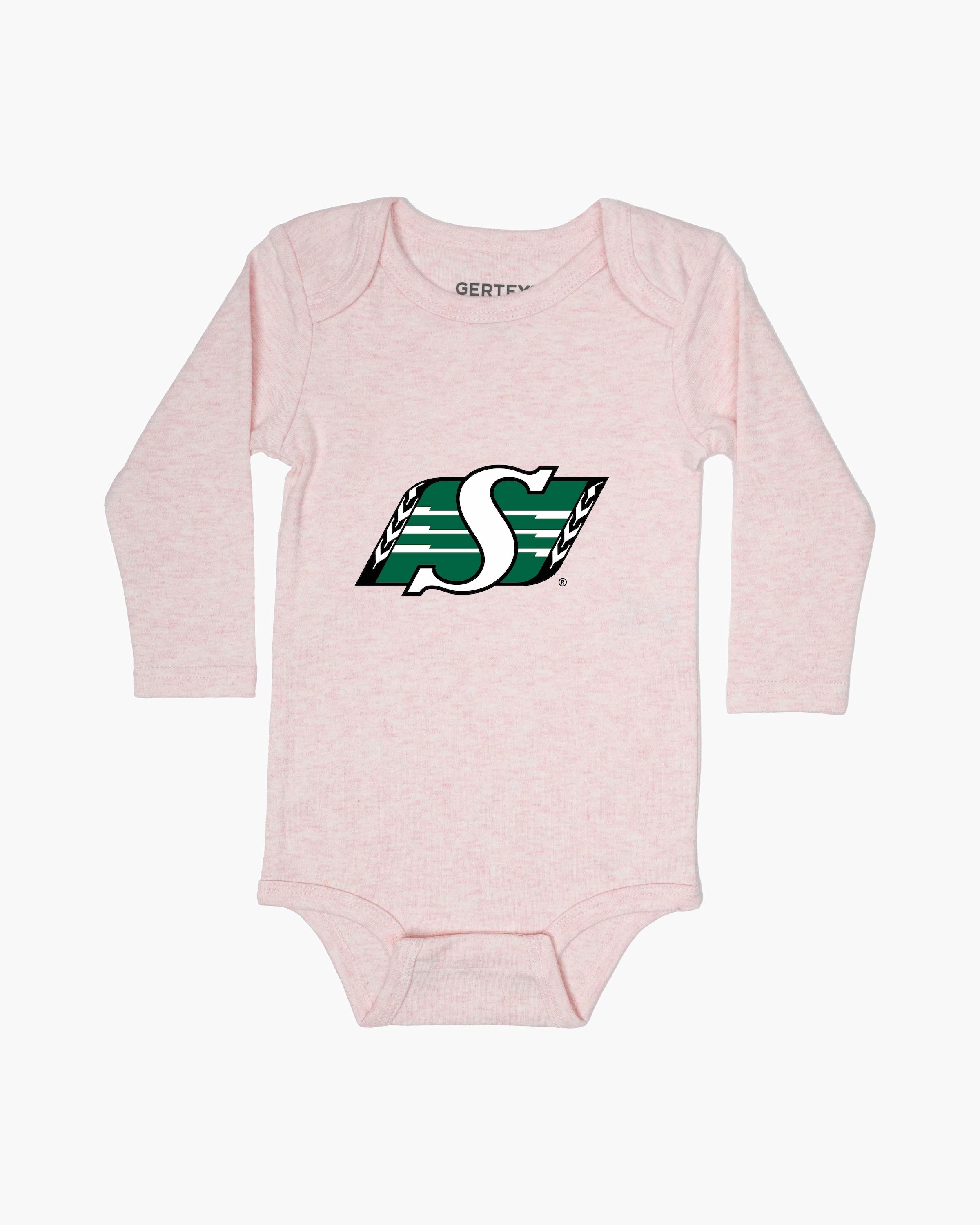 CFL Team Pink Organic Baby Long Sleeve Bodysuit