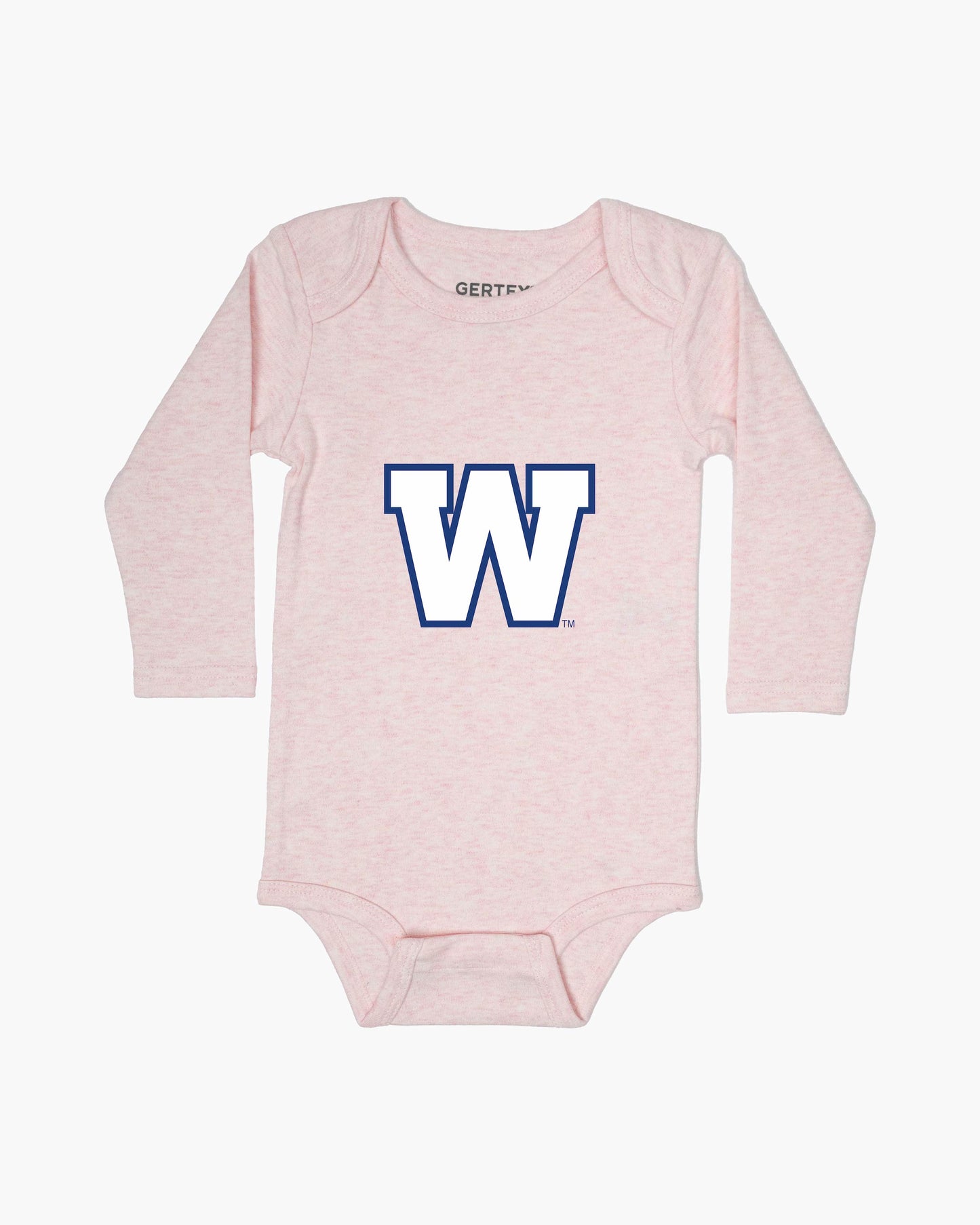 CFL Team Pink Organic Baby Long Sleeve Bodysuit