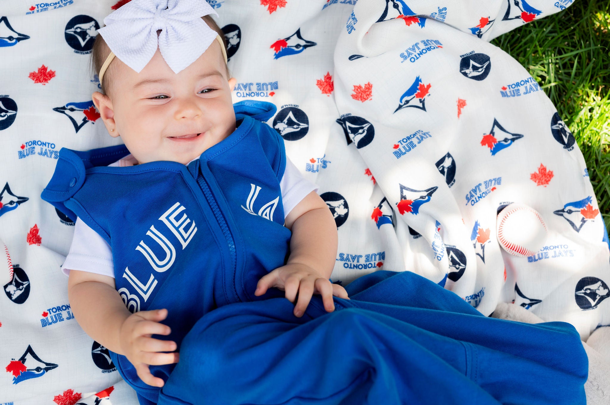 Gertex MLB Toronto Blue Jays Infant Baby Zip-Up Sleep Bag