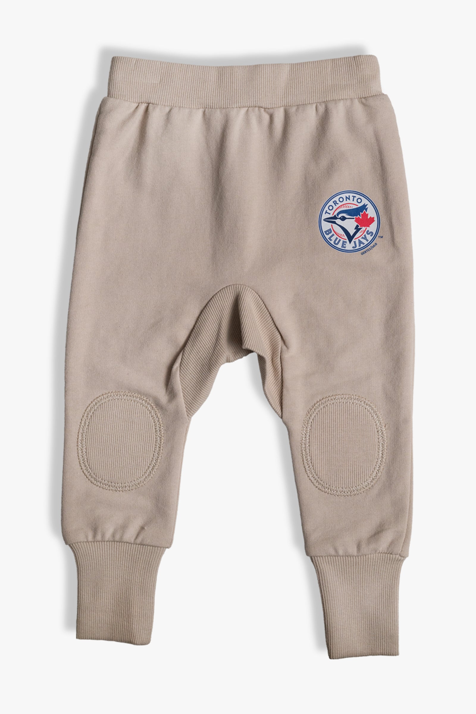 MLB Toronto Blue Jays Baby and Toddler 2-Piece Set in Oatmeal | Made With Organic, Non-GMO Cotton