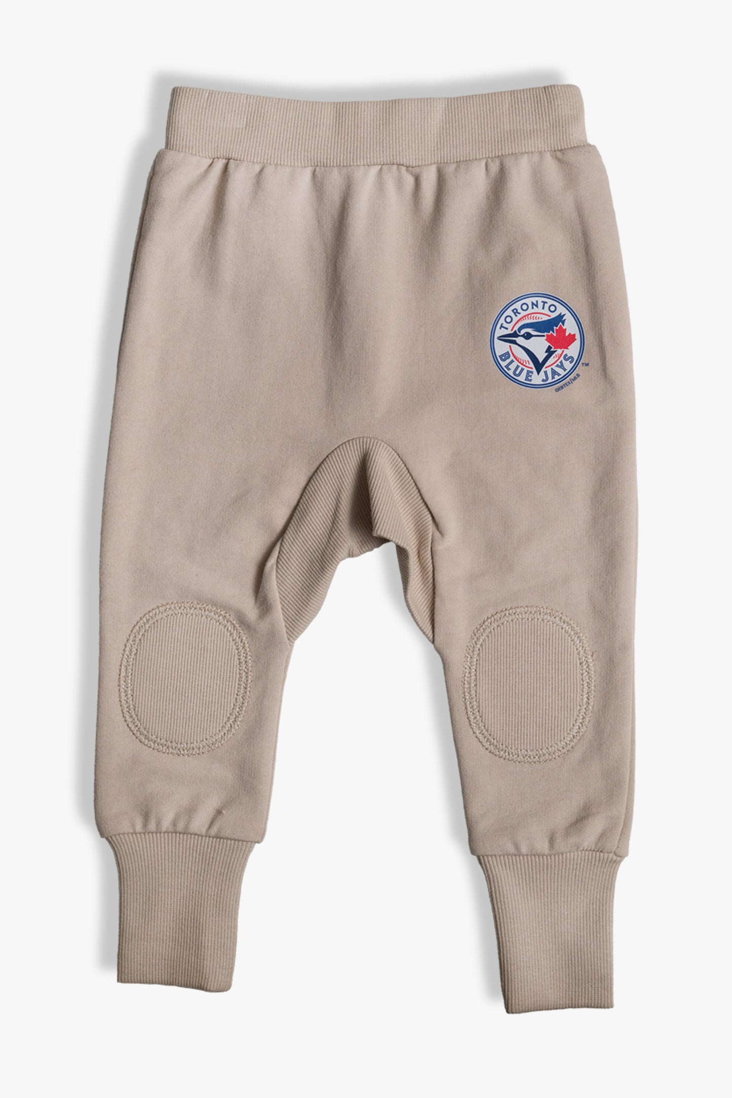 MLB Toronto Blue Jays Baby and Toddler 2-Piece Set in Oatmeal | Made With Organic, Non-GMO Cotton