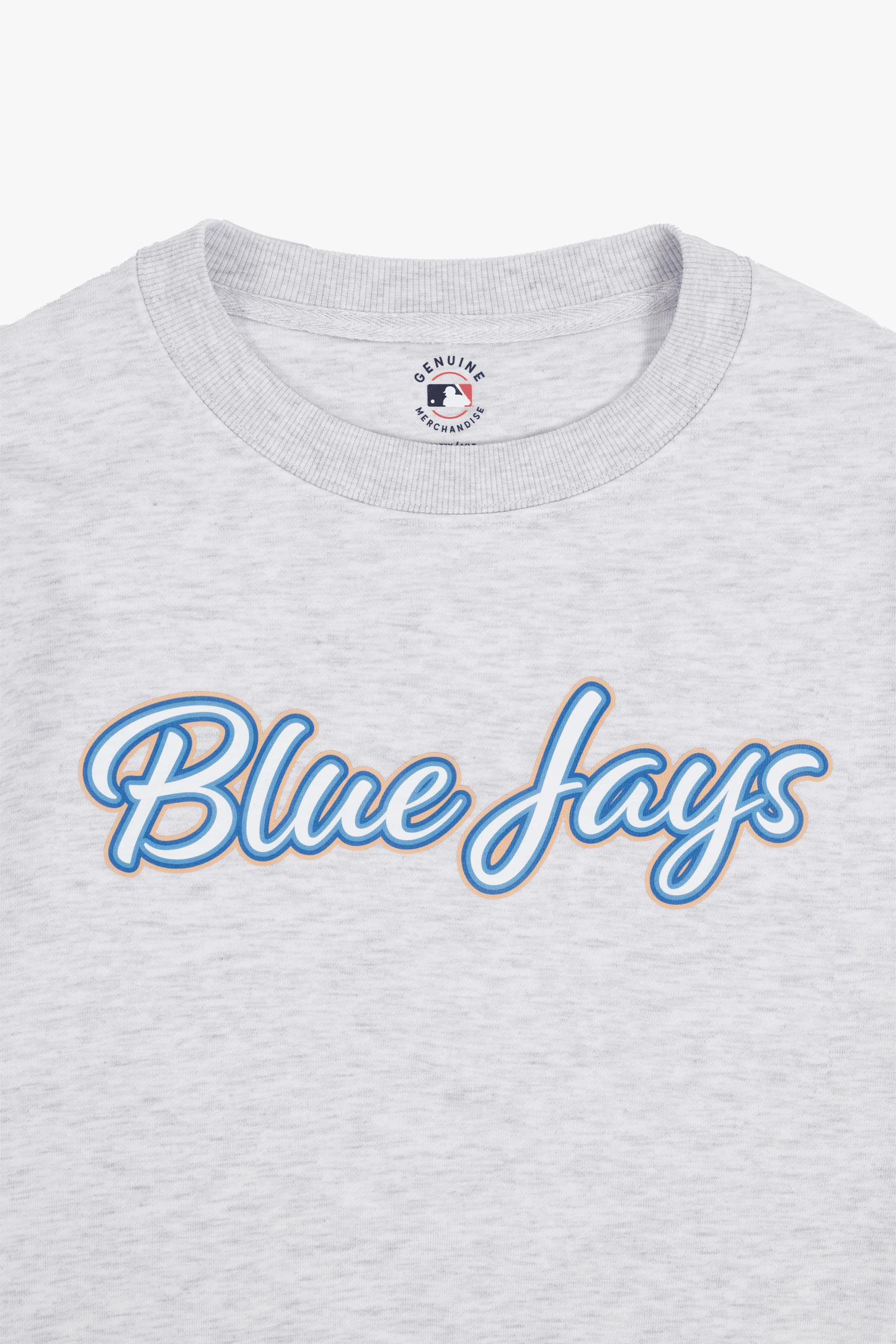 MLB Toronto Blue Jays 50th Anniversary Adult Crewneck Sweatshirt, Women's Men's Licensed Pullover in French Terry