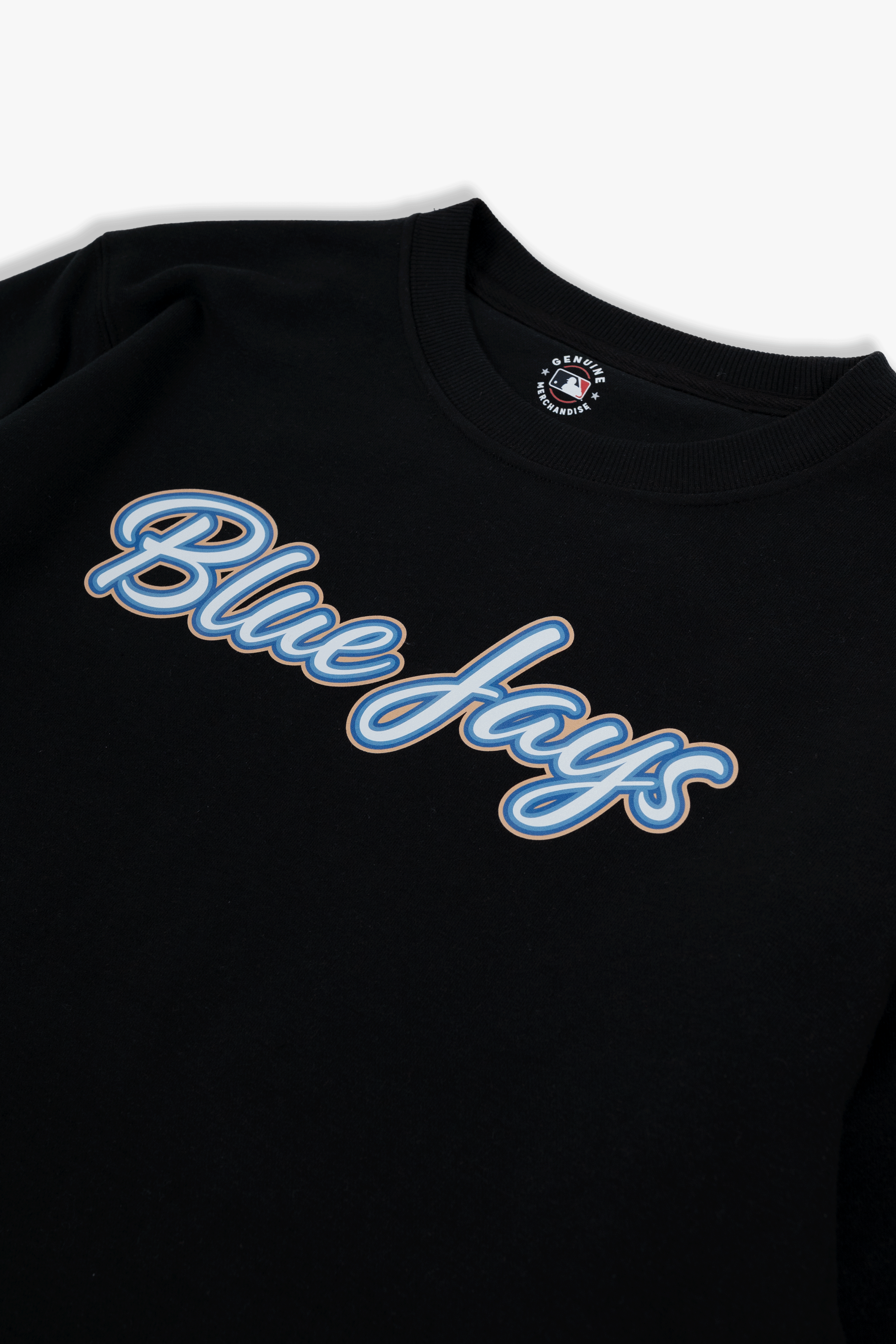 MLB Toronto Blue Jays 50th Anniversary Adult Crewneck Sweatshirt, Women's Men's Licensed Pullover in French Terry