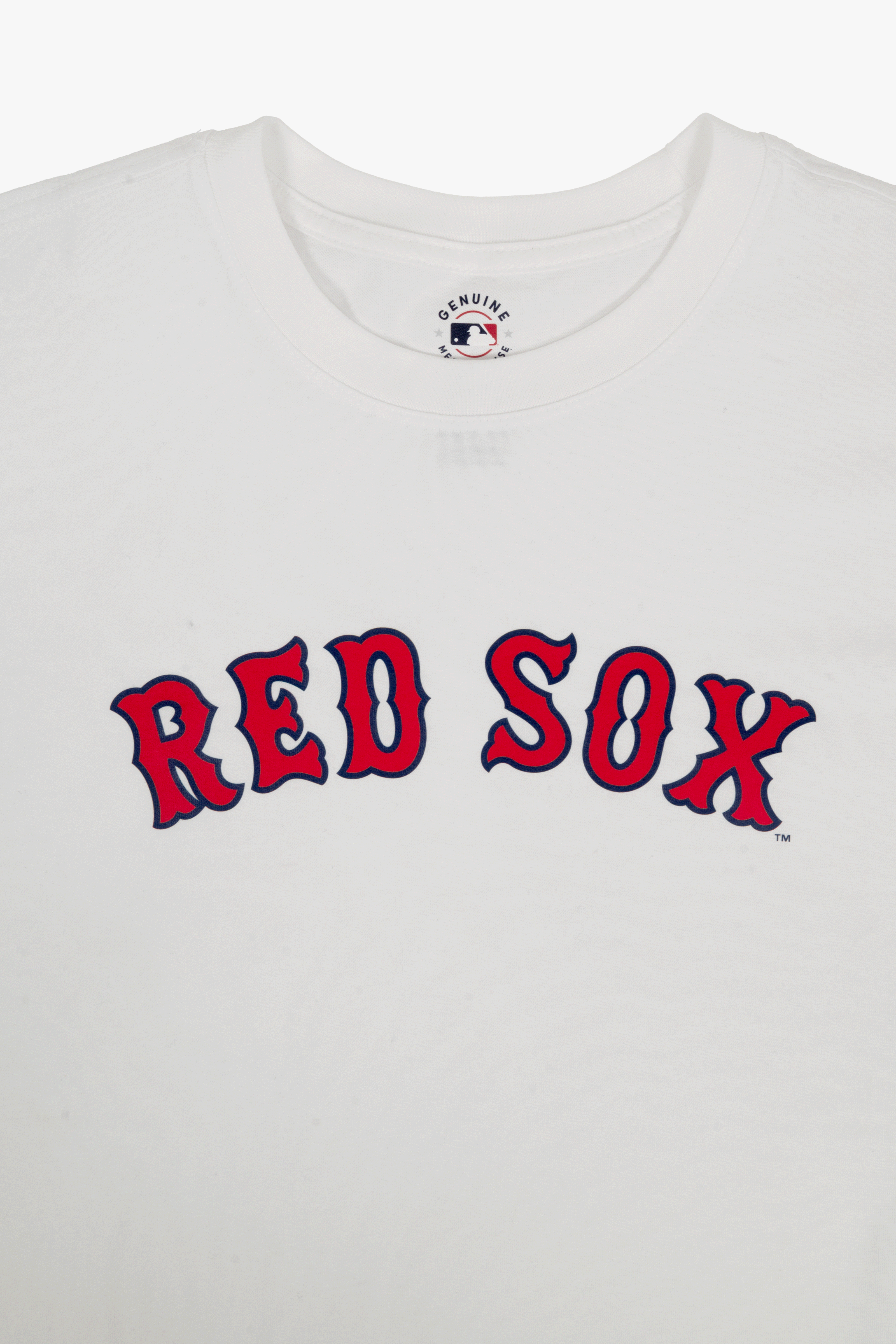 MLB Boston Red Sox Adult Cloud White T-Shirt, 100% Cotton Tee, Men Women XS-2XL