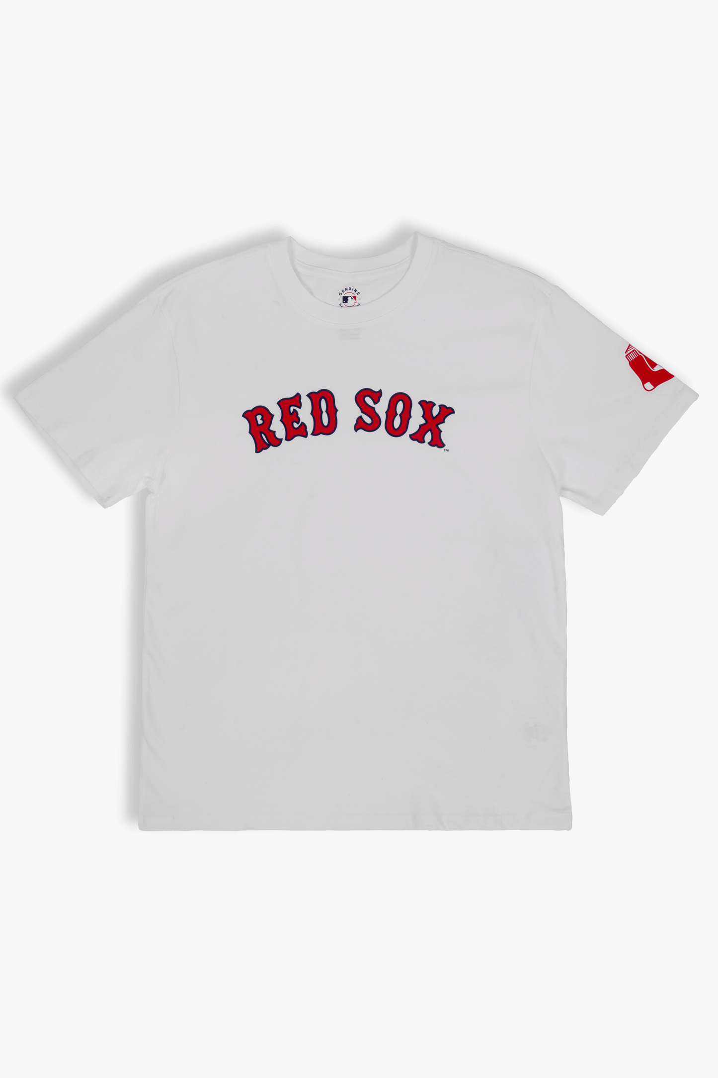 MLB Boston Red Sox Adult Cloud White T-Shirt, 100% Cotton Tee, Men Women XS-2XL