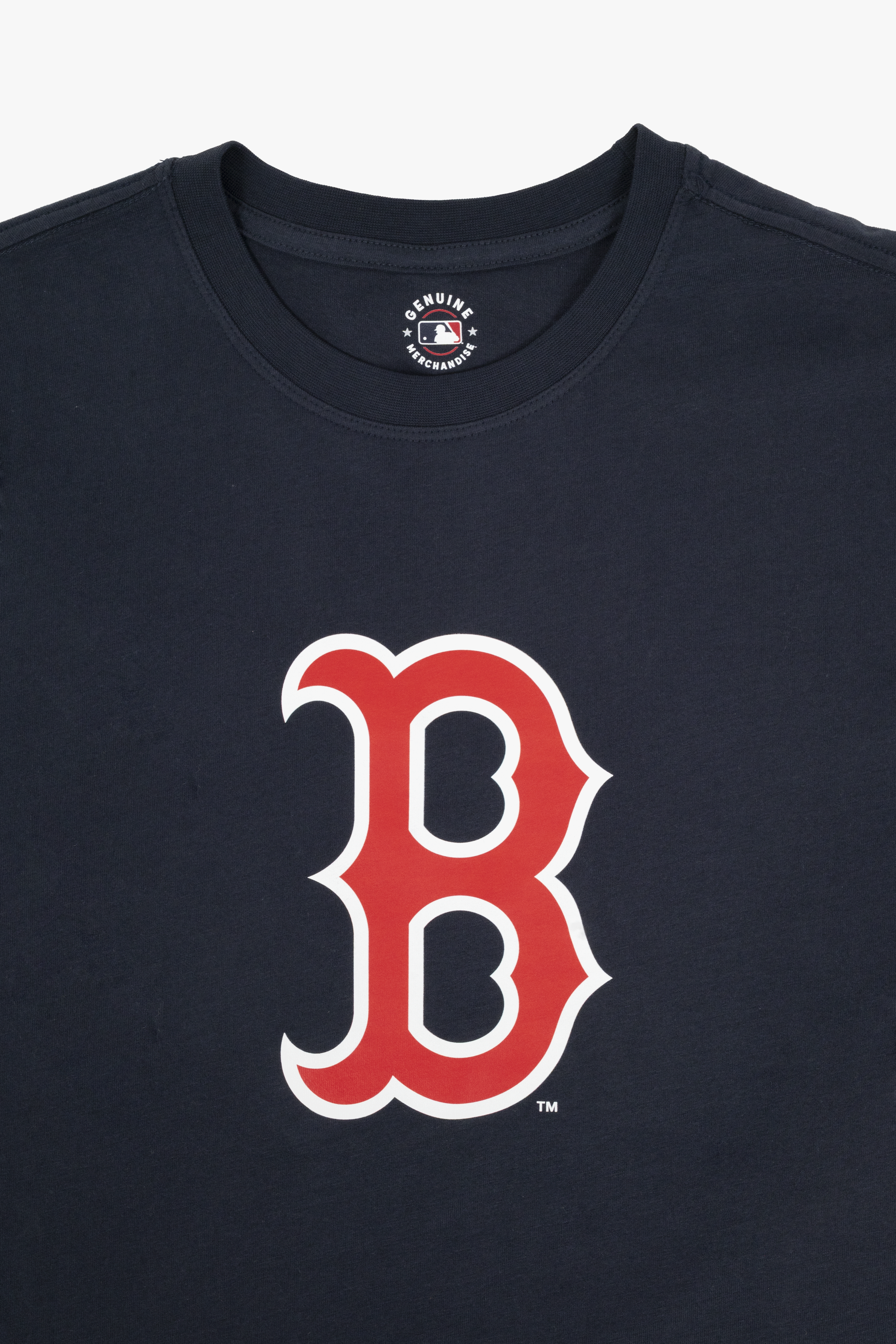 MLB Boston Red Sox Adult Cloud Navy T-Shirt, 100% Cotton Tee, Men Women XS-2XL