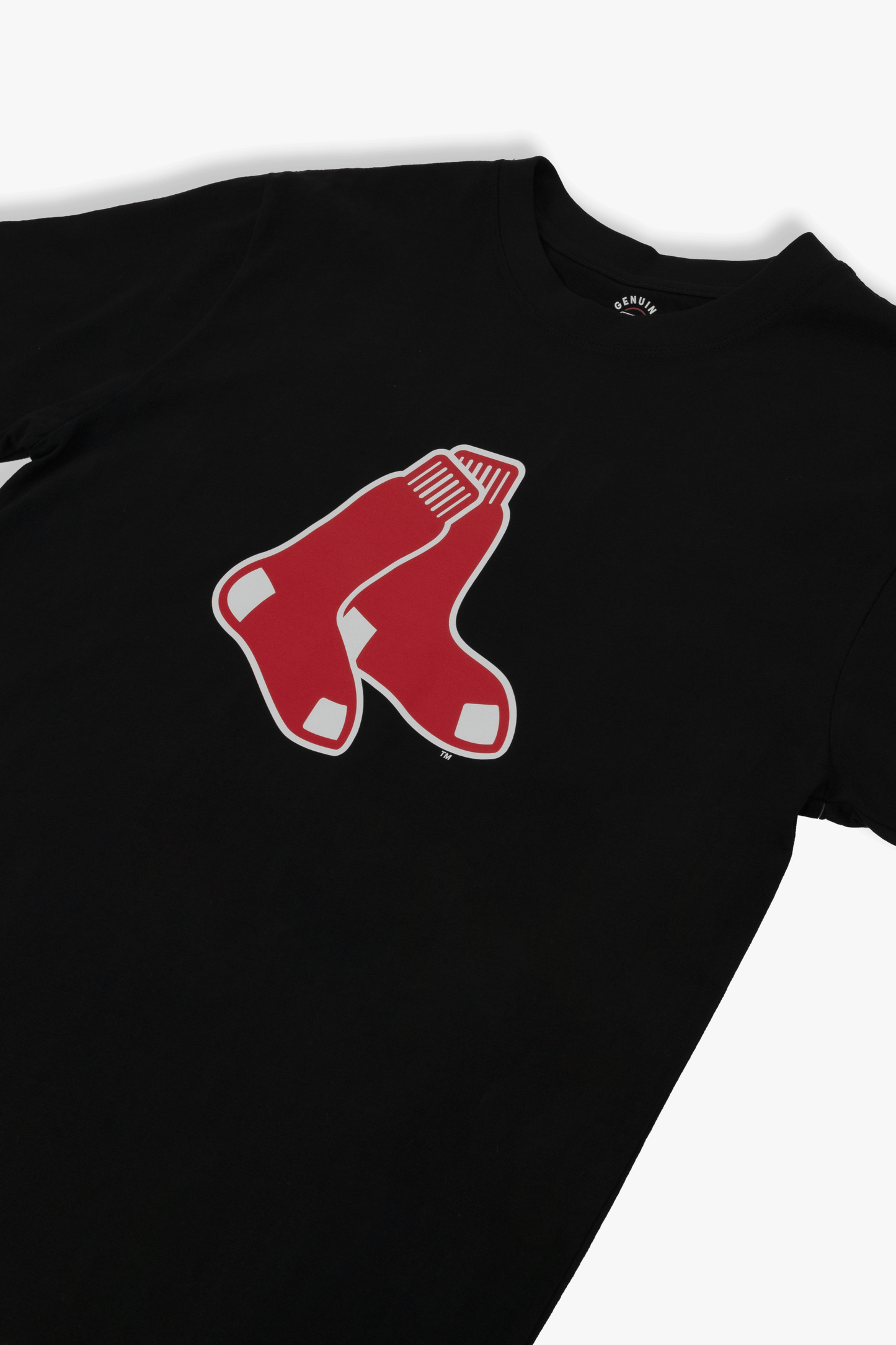 MLB Boston Red Sox Adult Cloud Black T-Shirt, 100% Cotton Tee, Men Women XS-2XL