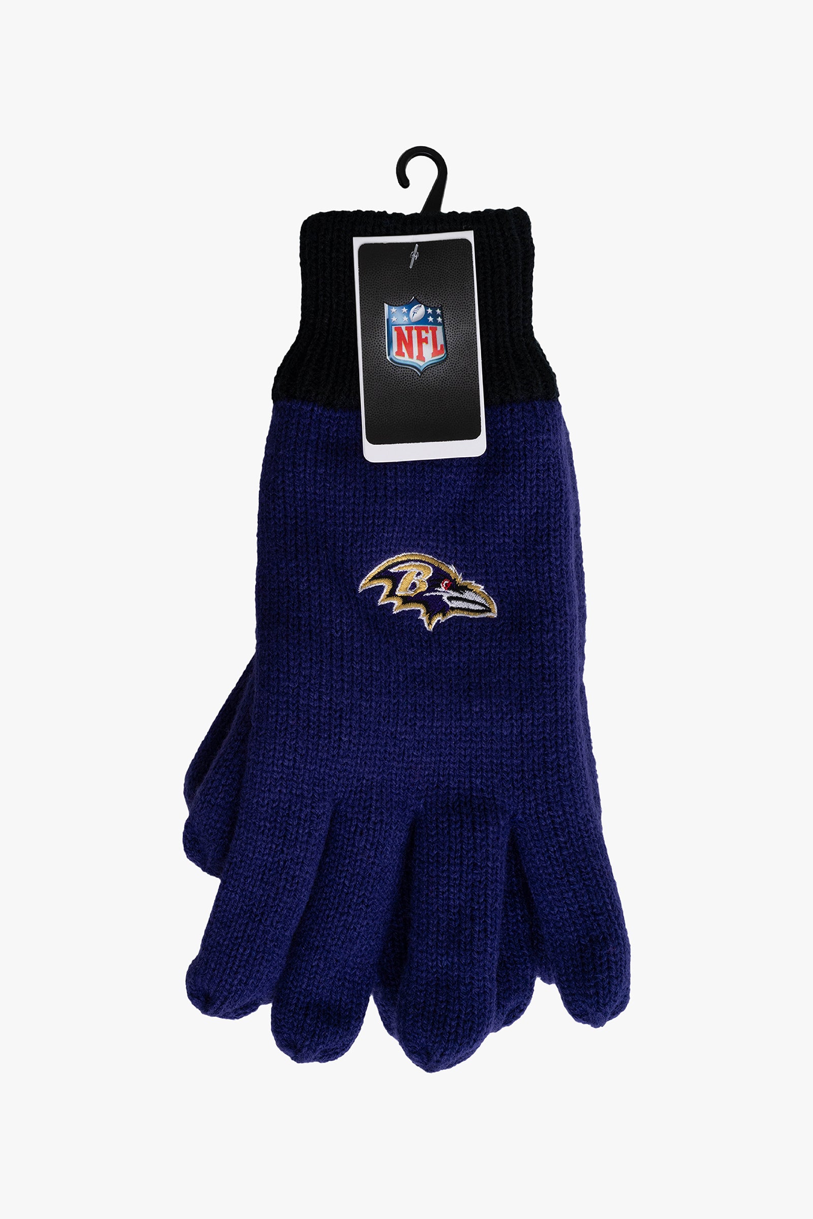 NFL Baltimore Ravens Men's Lined Winter Cold Weather Gloves