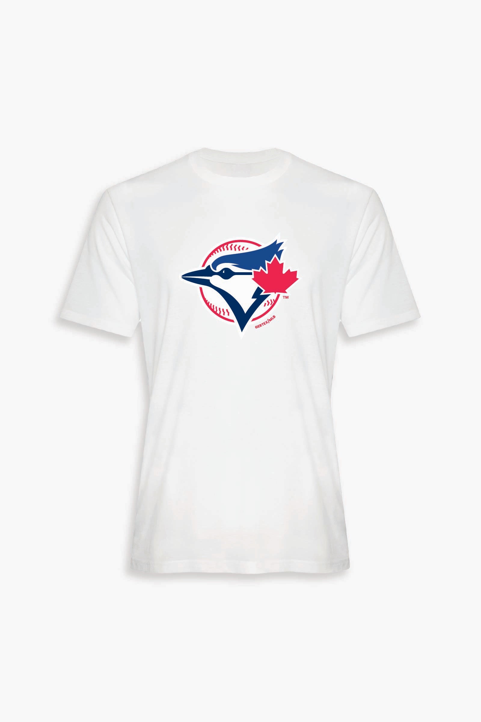 MLB Toronto Blue Jays Unisex White Cotton Fan T-Shirt with Several Logo Styles
