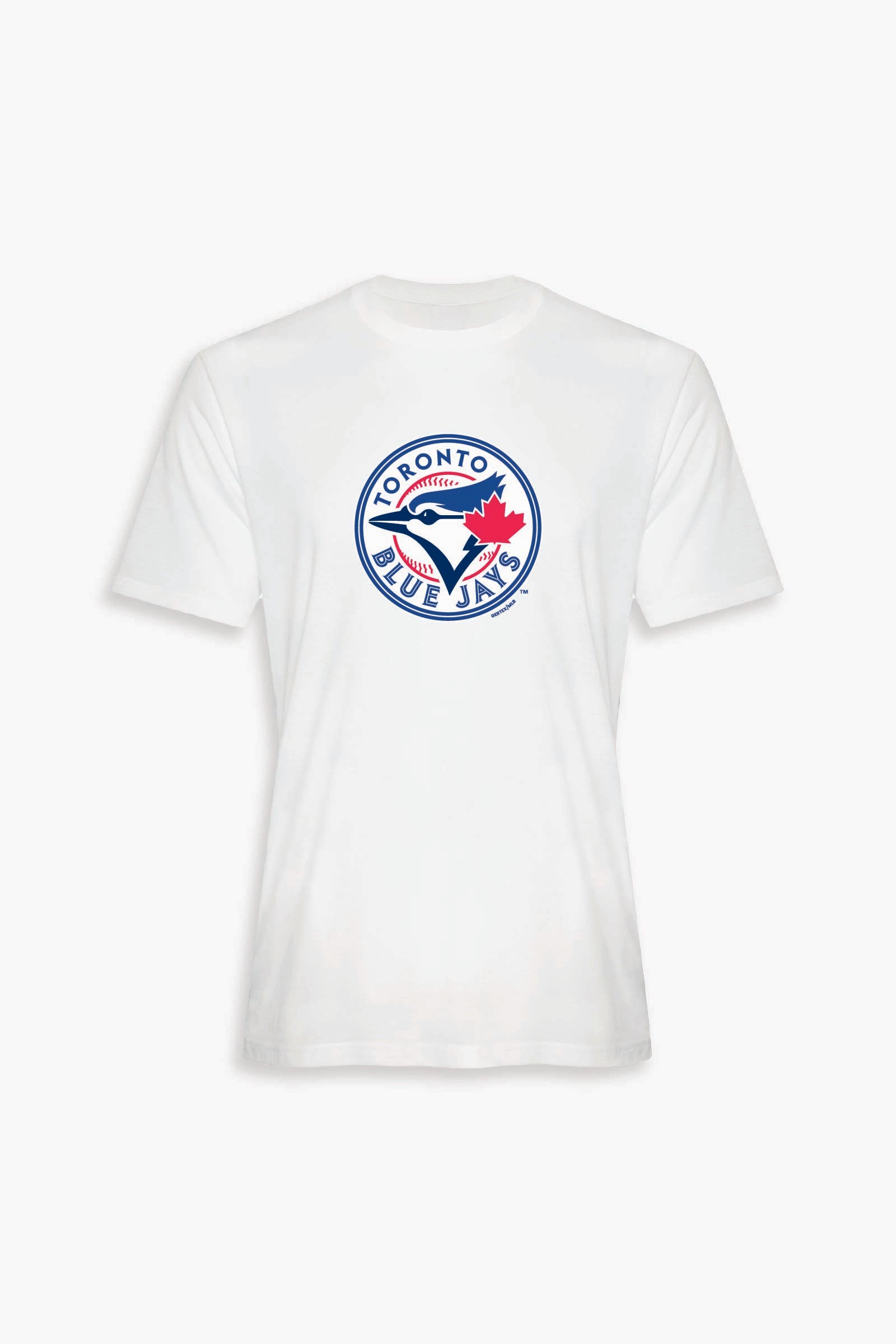 MLB Toronto Blue Jays Unisex White Cotton Fan T-Shirt with Several Logo Styles