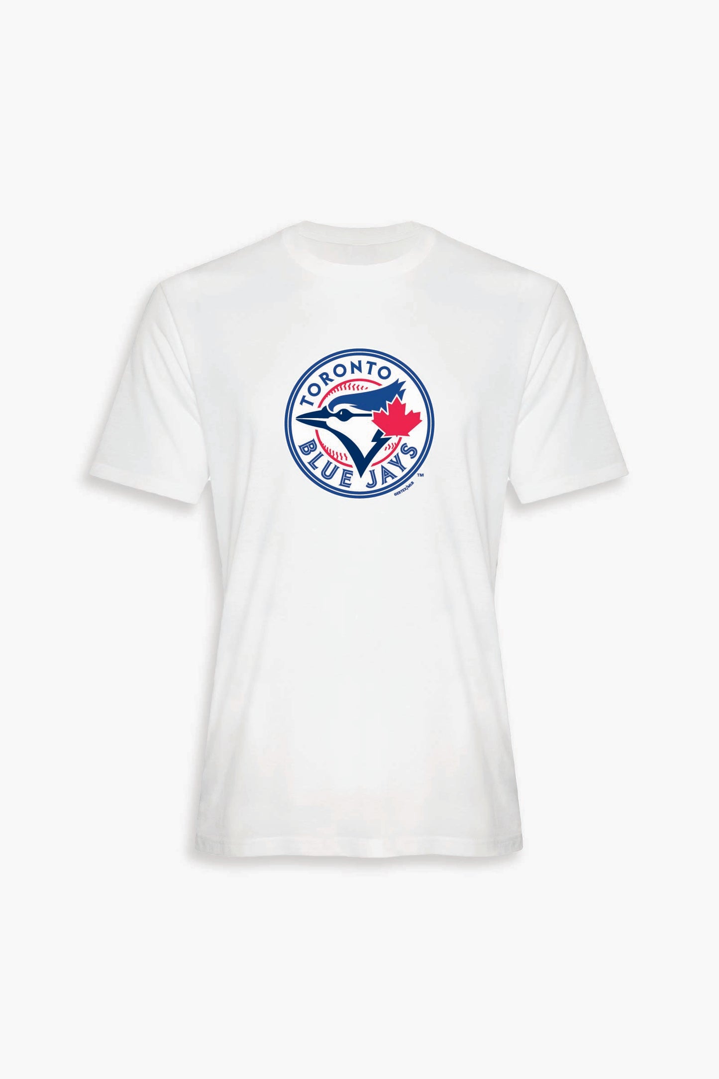 MLB Toronto Blue Jays Unisex White Cotton Fan T-Shirt with Several Logo Styles