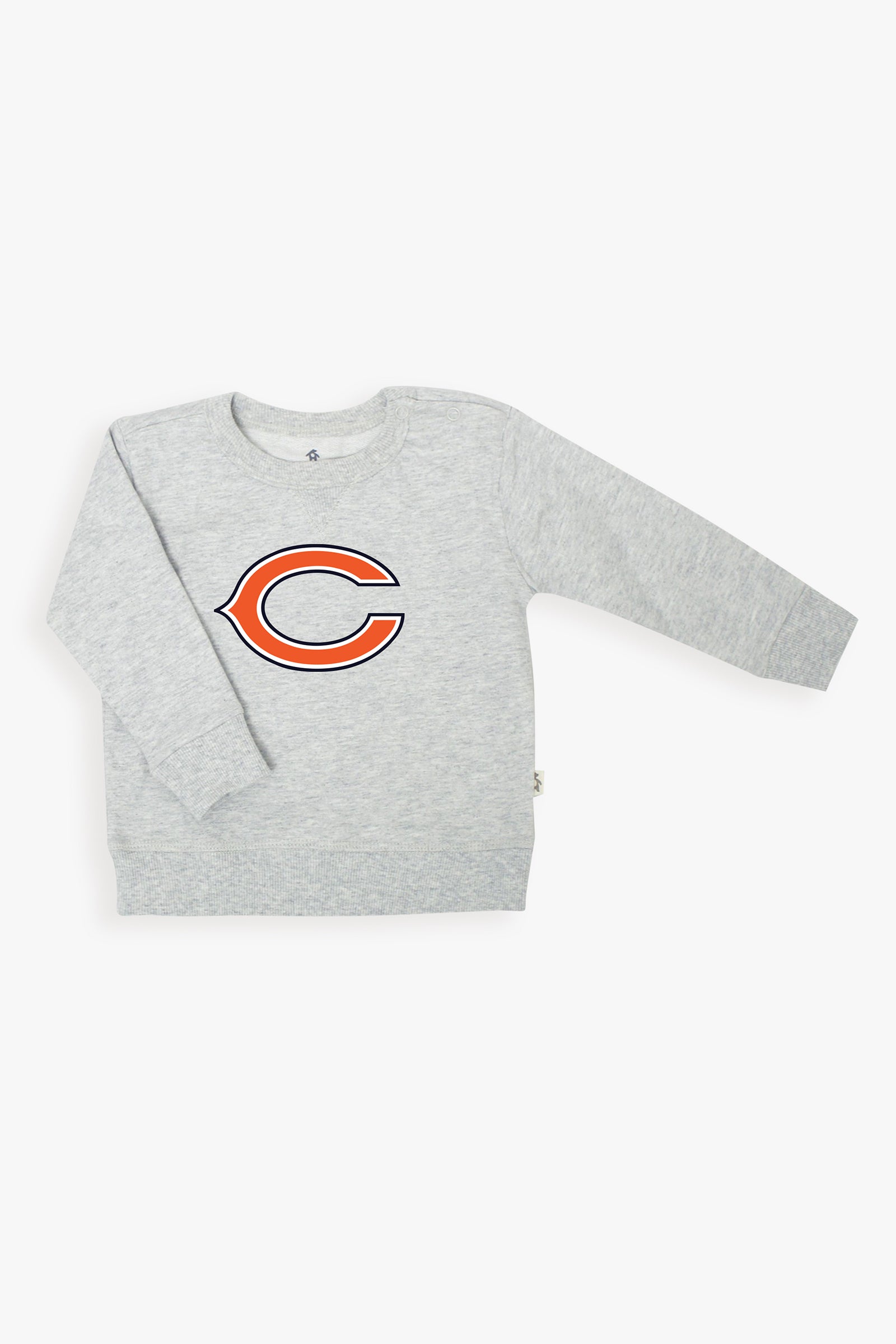 Gertex NFL Toddler French Terry Crewneck Sweater in Grey