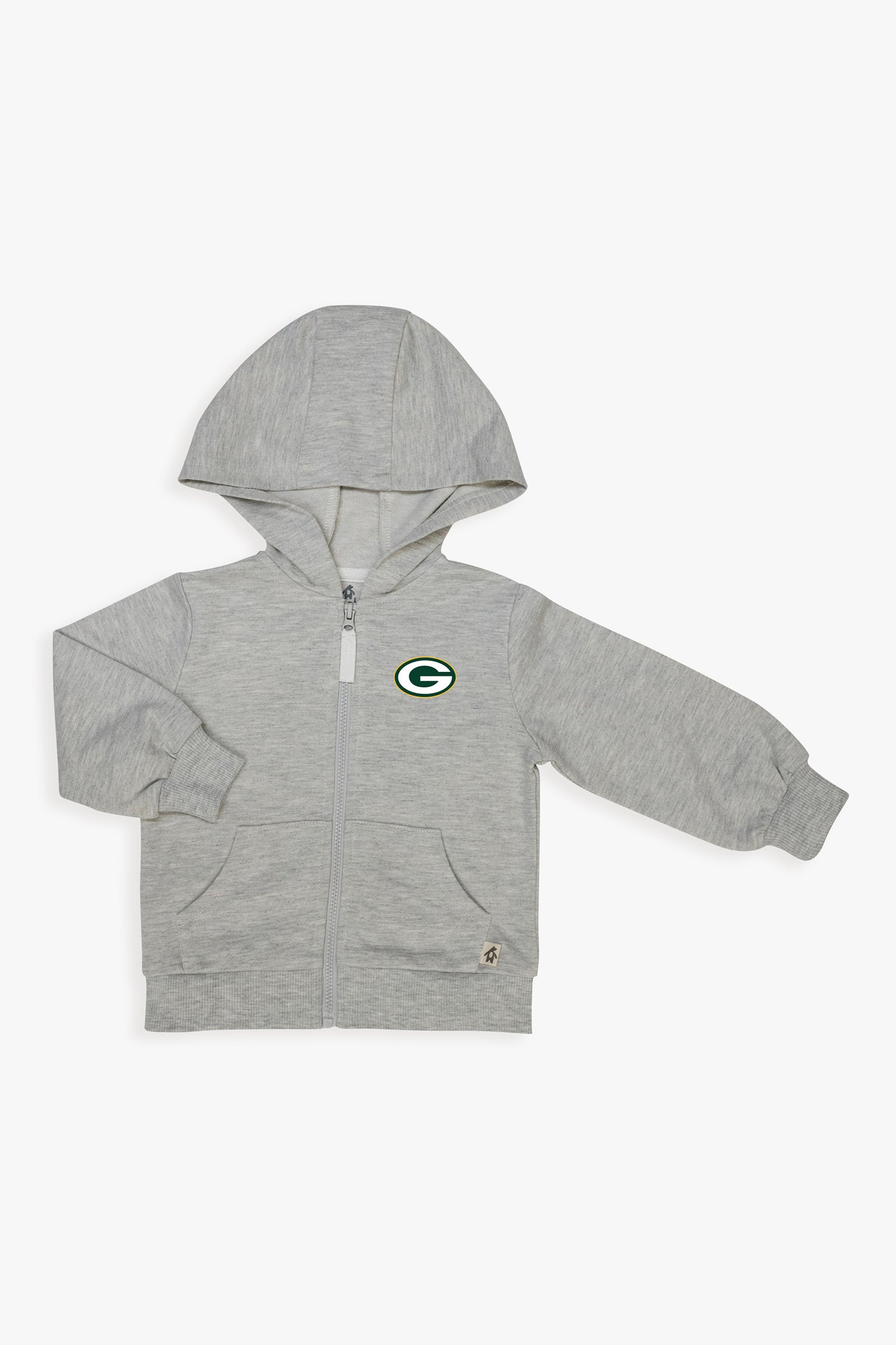 Gertex NFL Baby Grey French Terry Zip-Up Hoodie