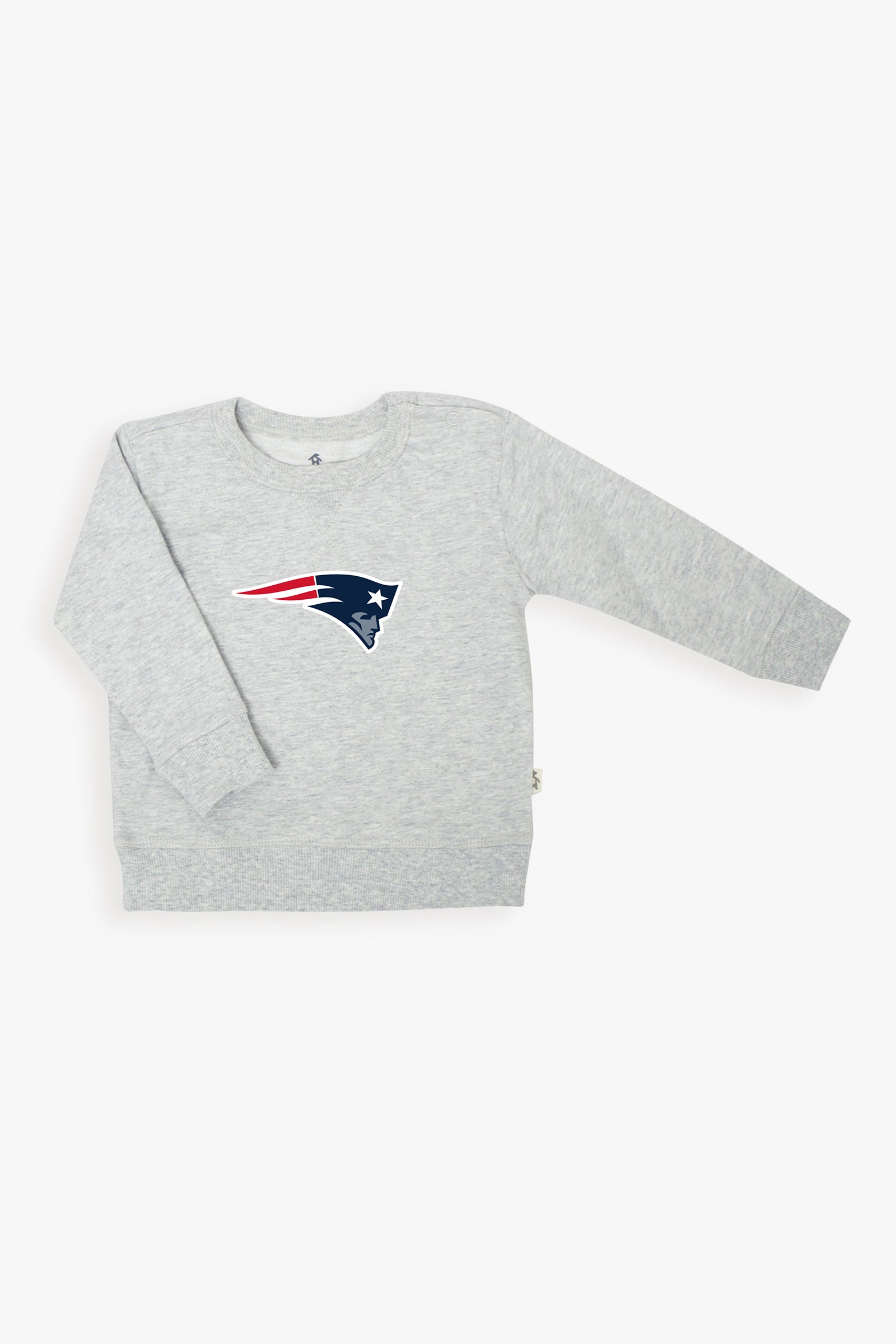 NFL Baby French Terry Crewneck Sweater in Grey