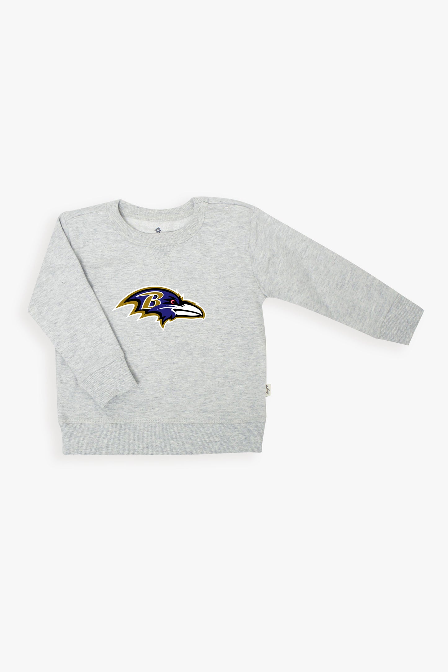 Gertex NFL Baby French Terry Crewneck Sweater in Grey