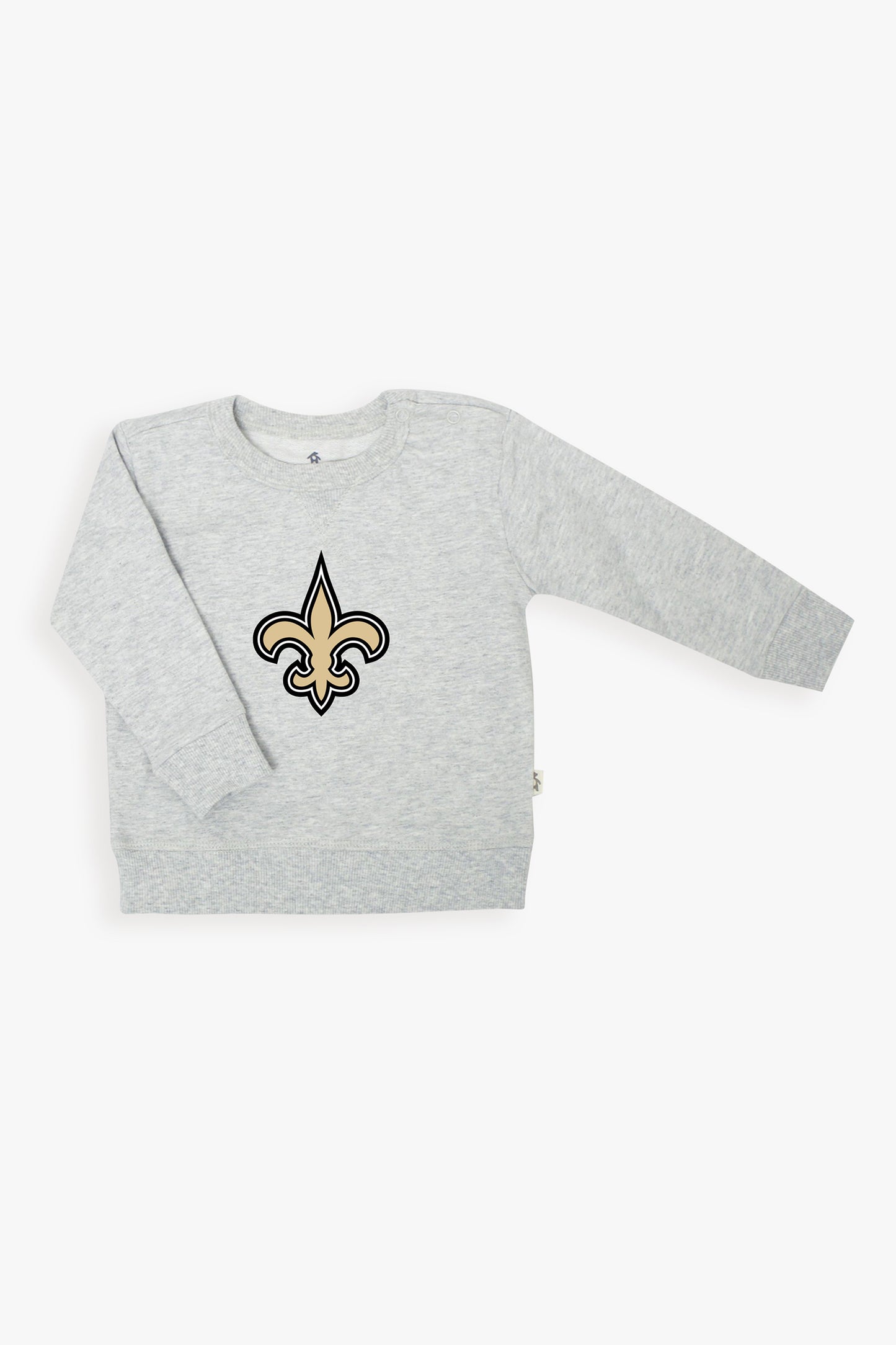 Gertex NFL Baby French Terry Crewneck Sweater in Grey