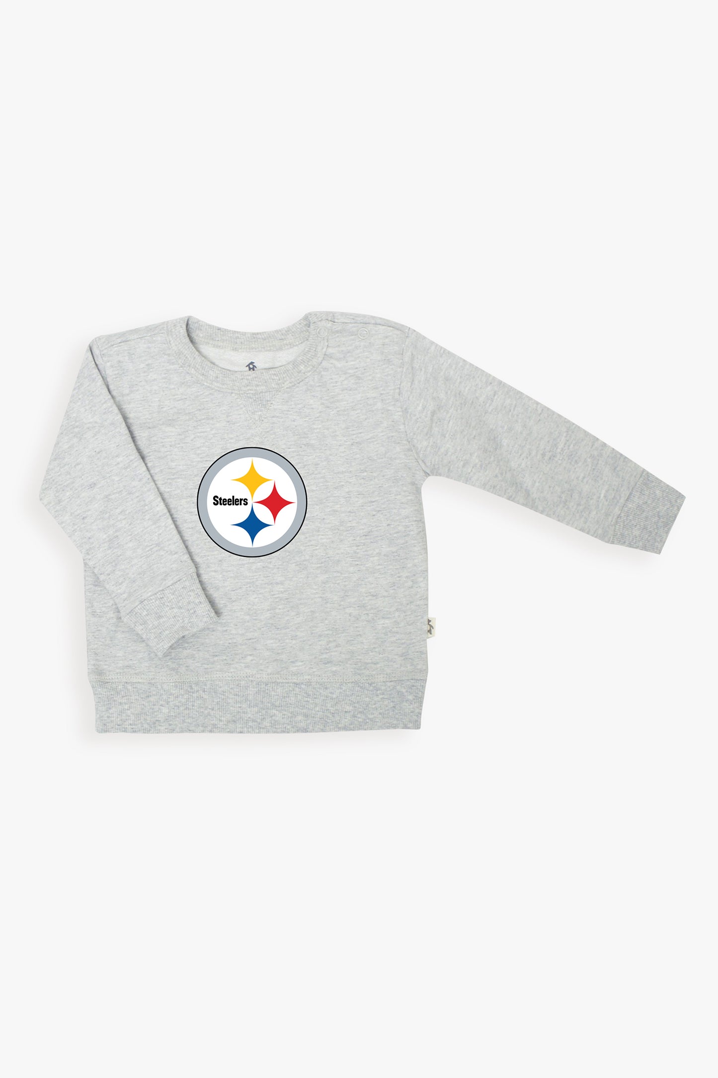 Gertex NFL Toddler French Terry Crewneck Sweater in Grey