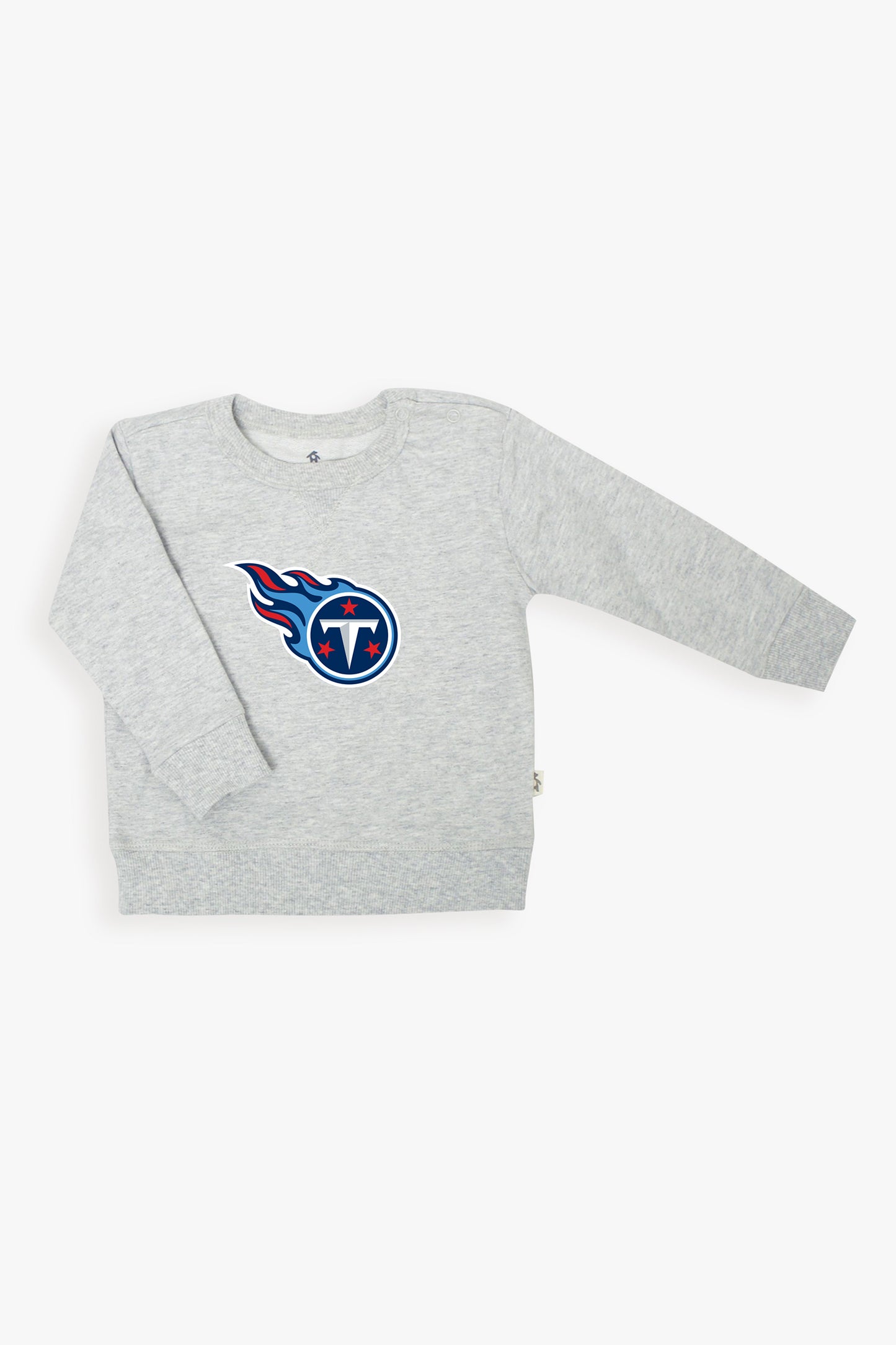 Gertex NFL Baby French Terry Crewneck Sweater in Grey