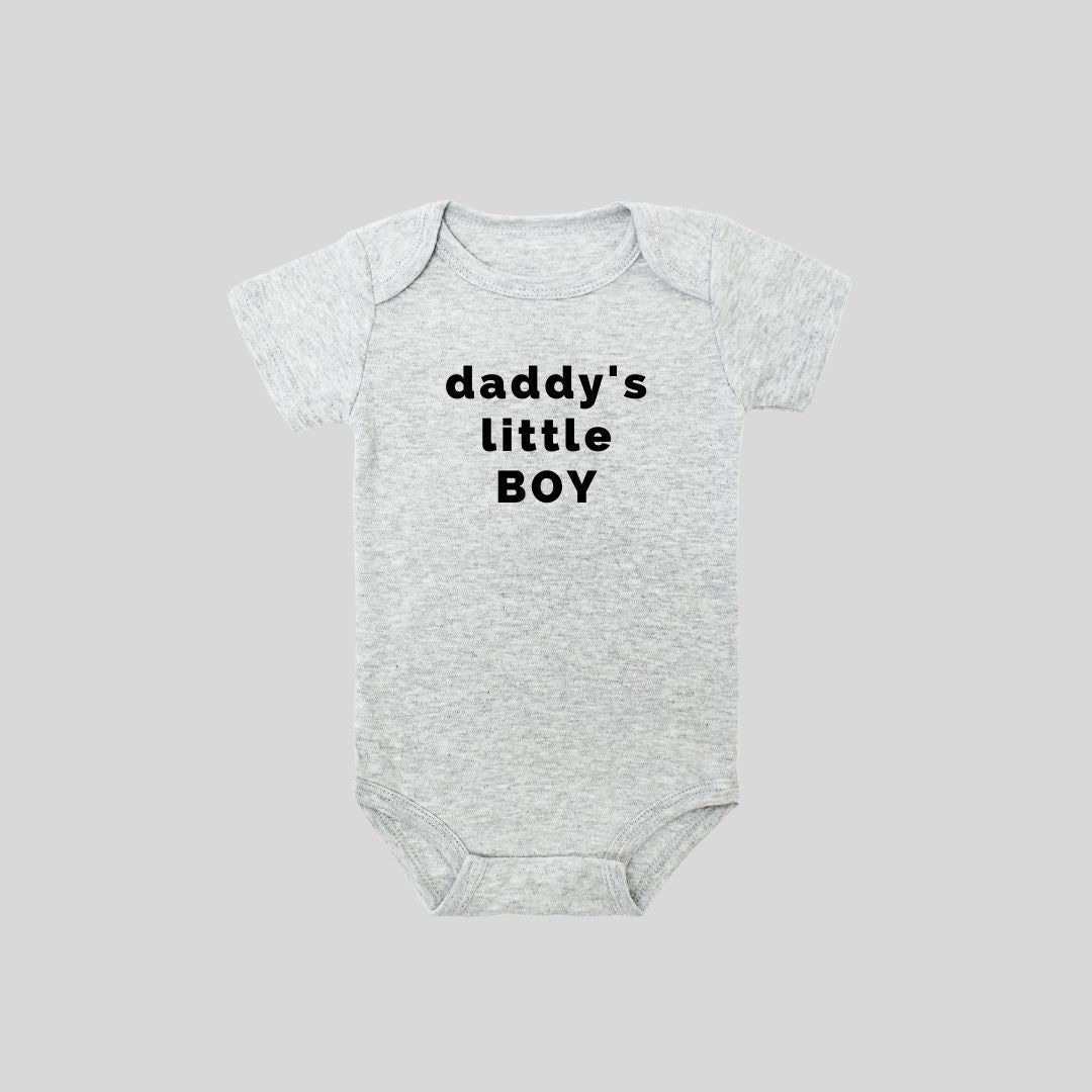 Daddy’s BOY Short Sleeve Bodysuit