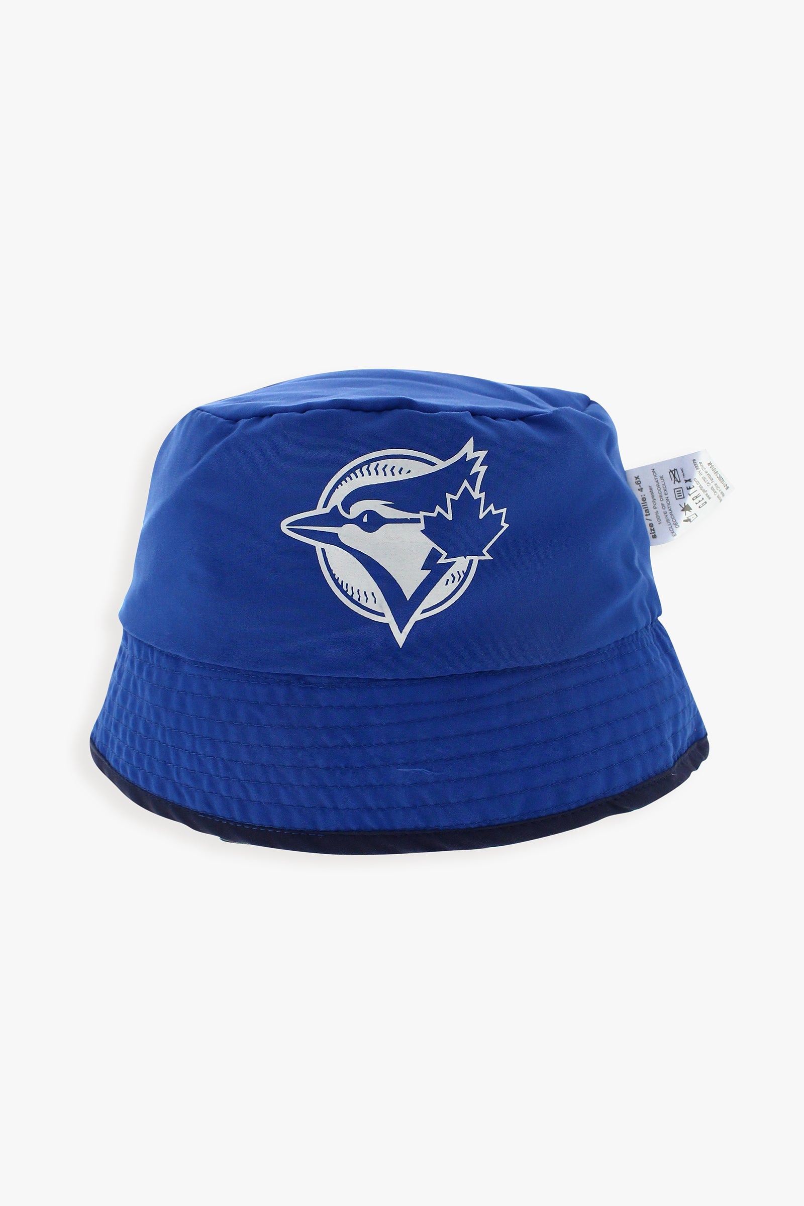 MLB Toronto Blue Jays Kids Reversible/Packable Bucket Hat Blue
