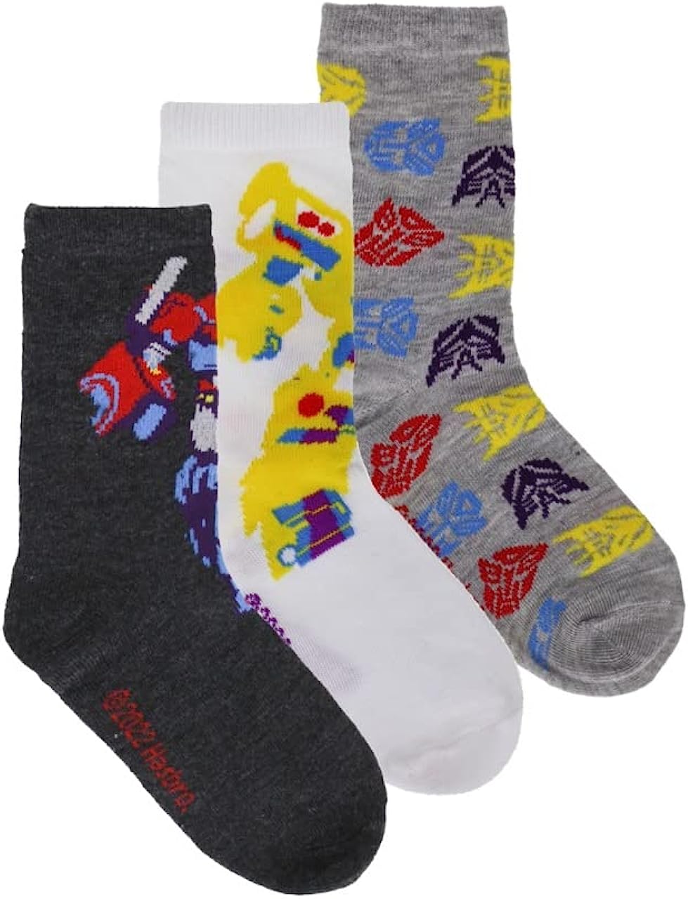 Gertex Transformers Youth Boys Big & Little Kids Crew Socks