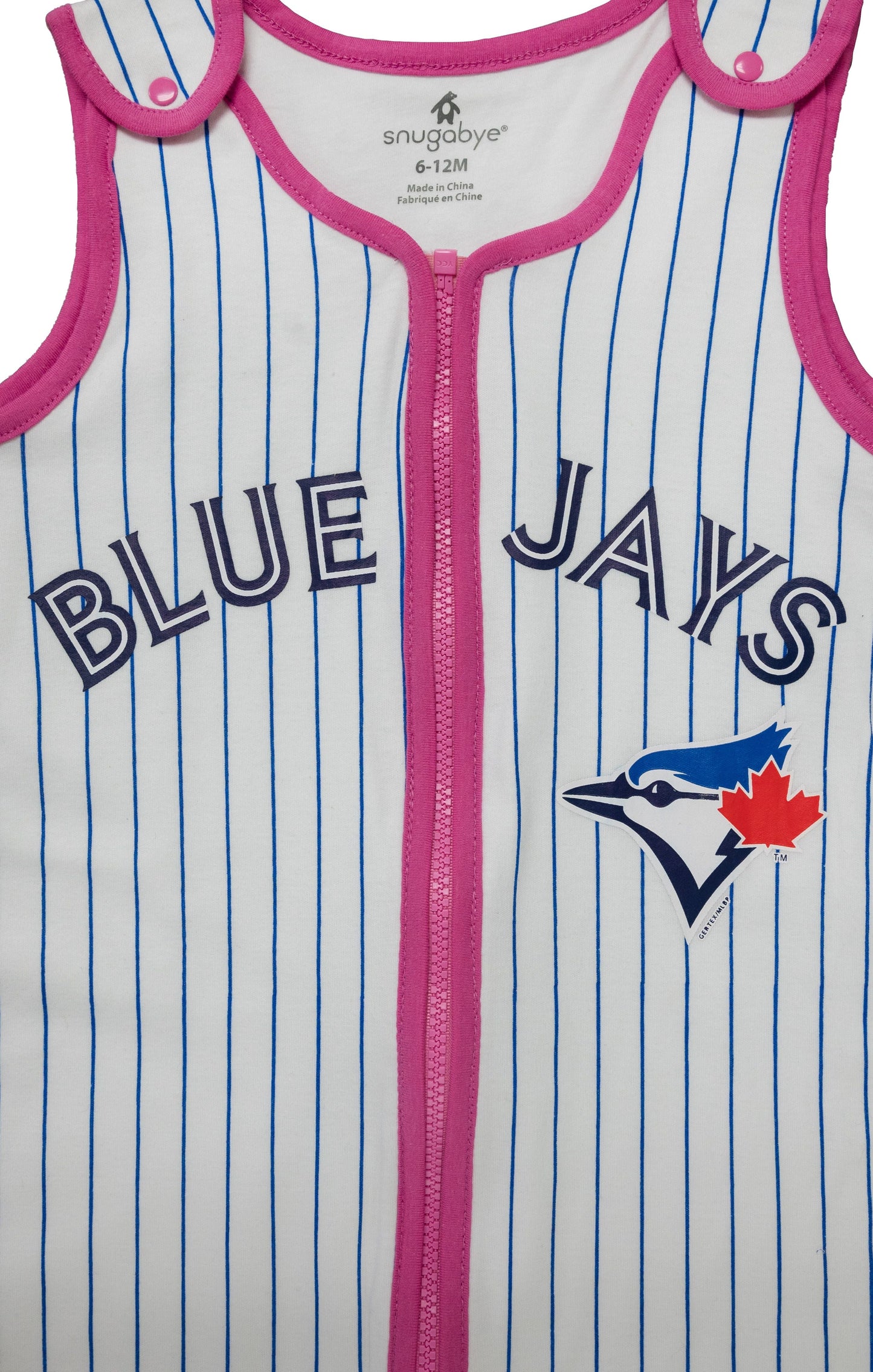 Gertex MLB Toronto Blue Jays Baby & Toddler Sleeveless Sleep Bag (Pink)