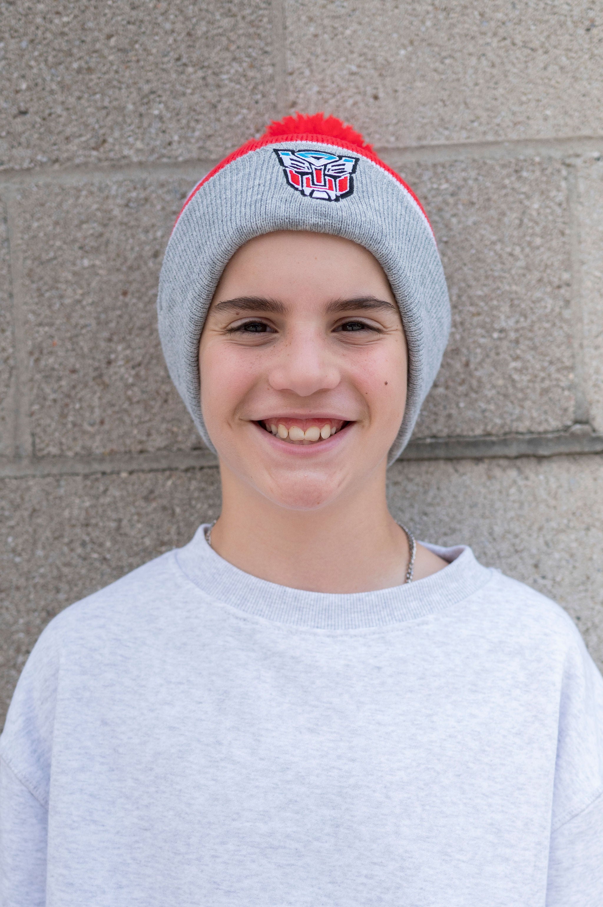 Gertex Transformers Youth Unisex Striped Pom-pom Winter Toque