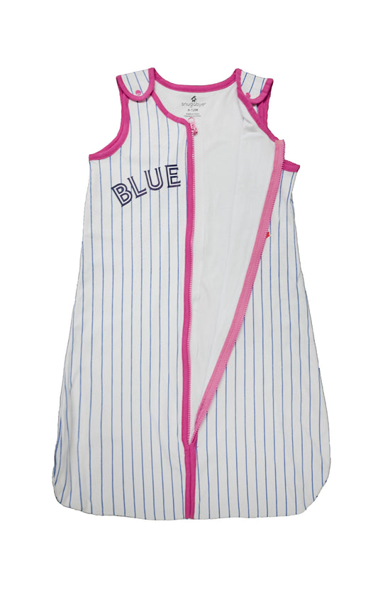 MLB Baltimore Orioles Infant Boys' White Pinstripe 3pk Bodysuits - 0-3M